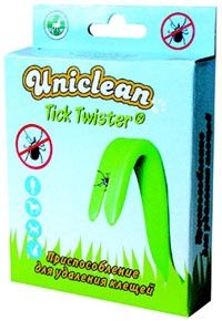 Выкручиватель клещей для животных Kruuse Uniclean Tick Twister 