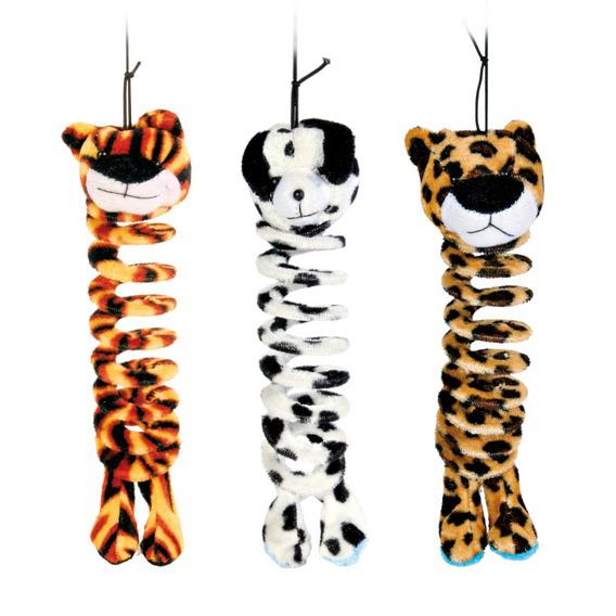 Набор игрушек для кошек Trixie зверушки на пружинке 6 шт.