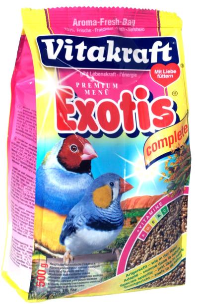Корм для экзотических птиц Vitakraft Exotis Complete 500 г.