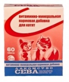 Витаминное лакомство для котят Ceva с таурином 60 таб.