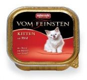 Консервы для котят Animonda VOM FEINSTEN KITTEN с говядиной 0,1 кг.